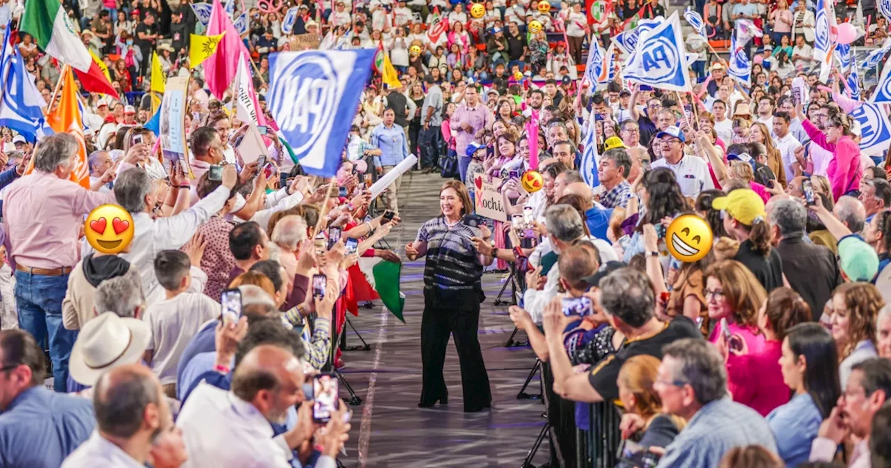 “Se pasa el INE”, Xóchitl Gálvez critica al INE por cancelar 40,000 posibles votos para ella