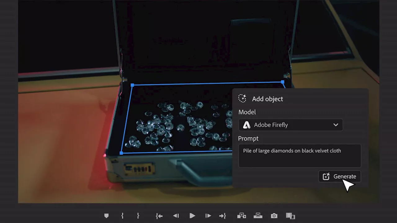 Adobe previews AI object addition and removal for Premiere Pro