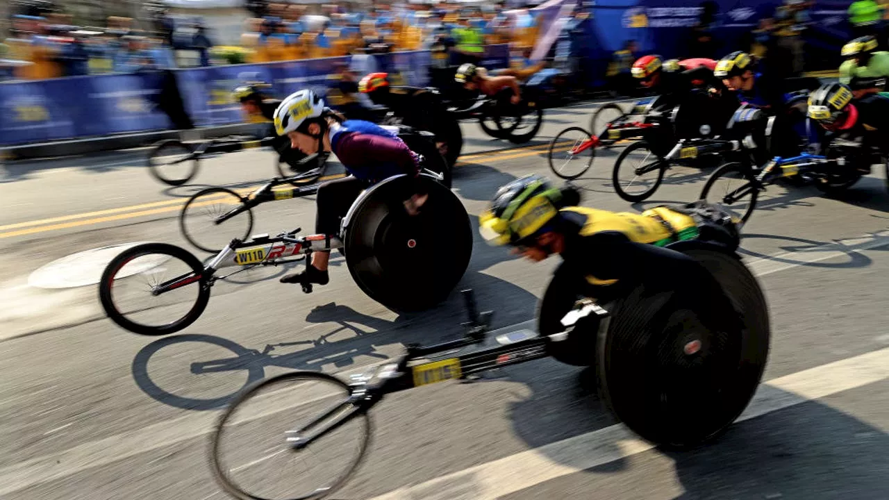 The 128th Boston Marathon: Thousands of Runners Gather for Annual Race