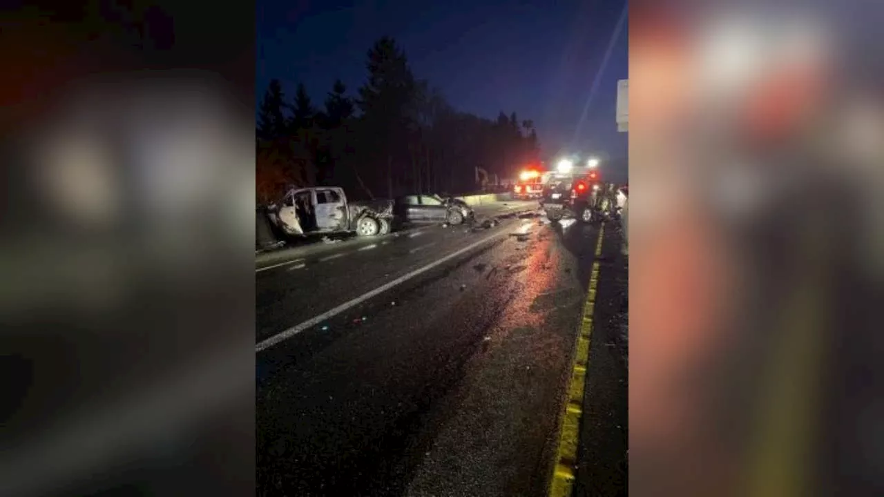 WSP arrests wrong way driver after multi-vehicle crash on I-405 in Renton