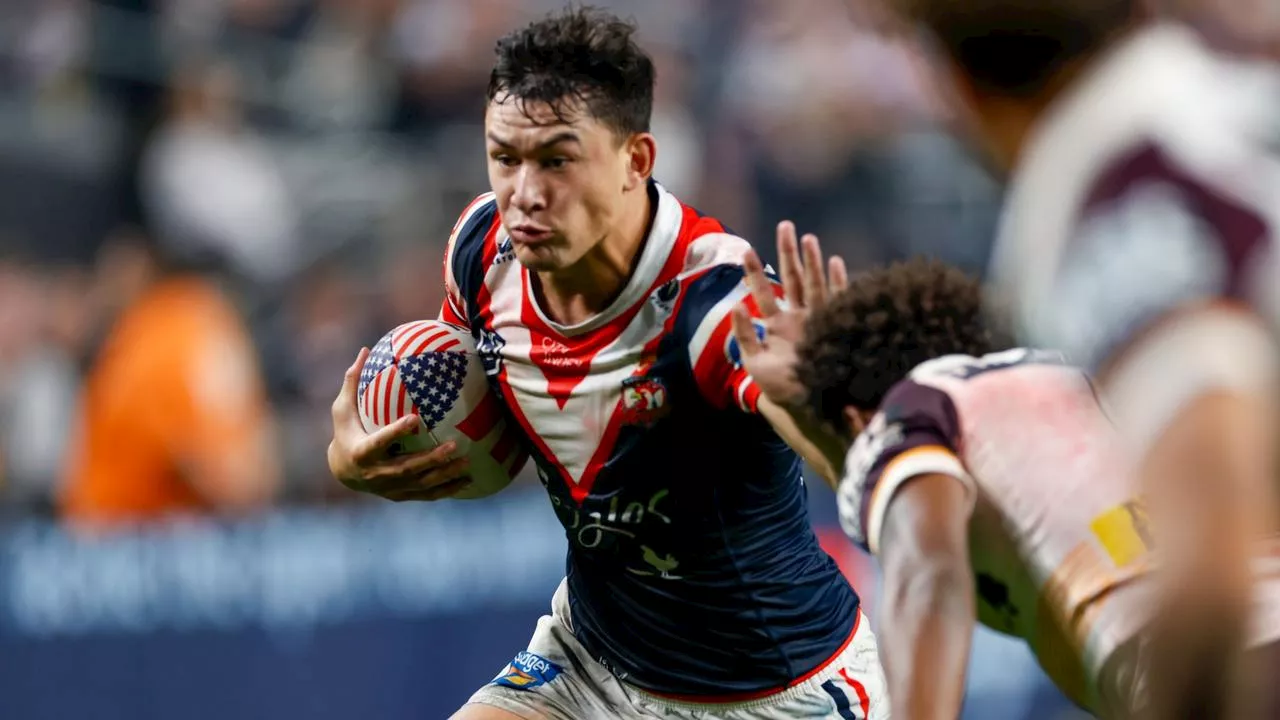 Joey Manu shines as Roosters star despite not playing in his regular position