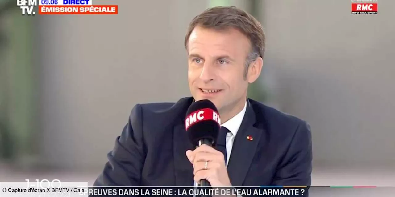 Emmanuel Macron maintient son intention de se baigner dans la Seine