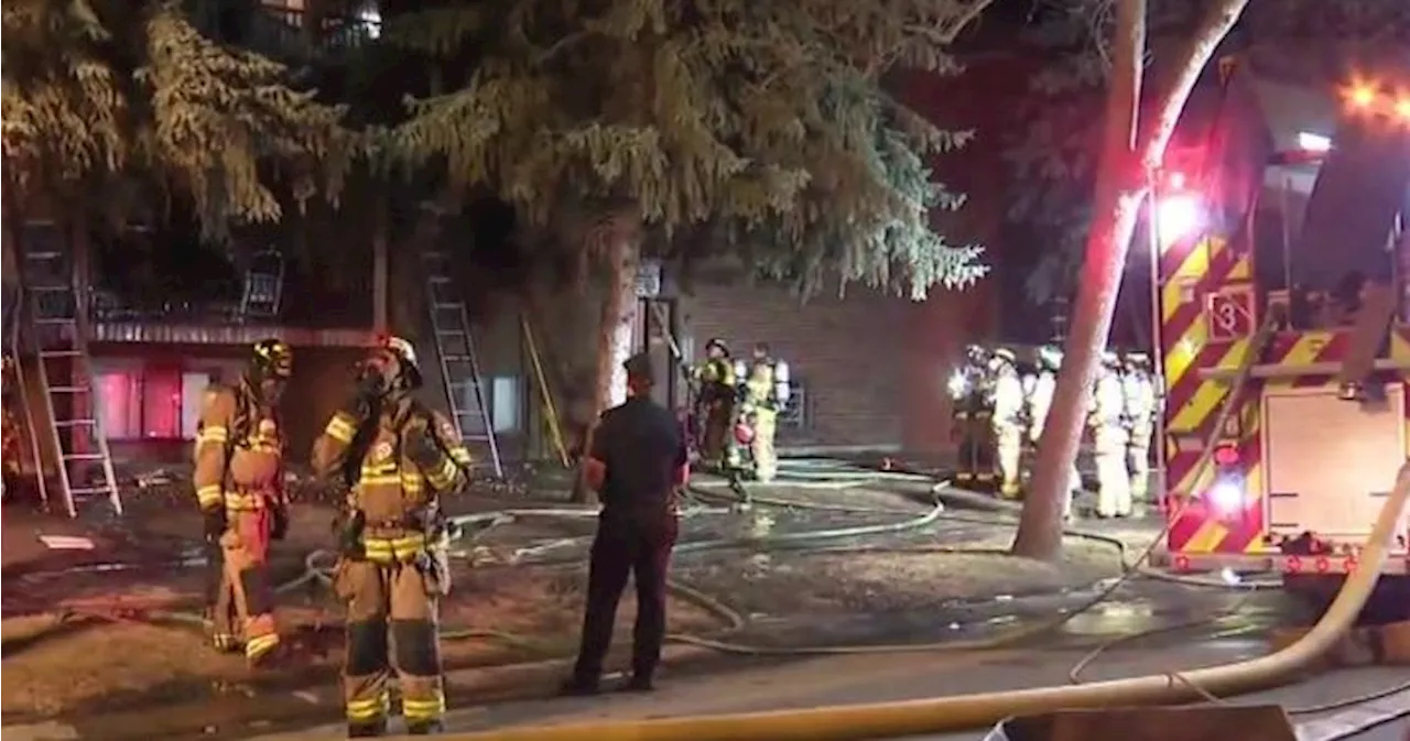 Fire Breaks Out at Apartment Building in South Edmonton