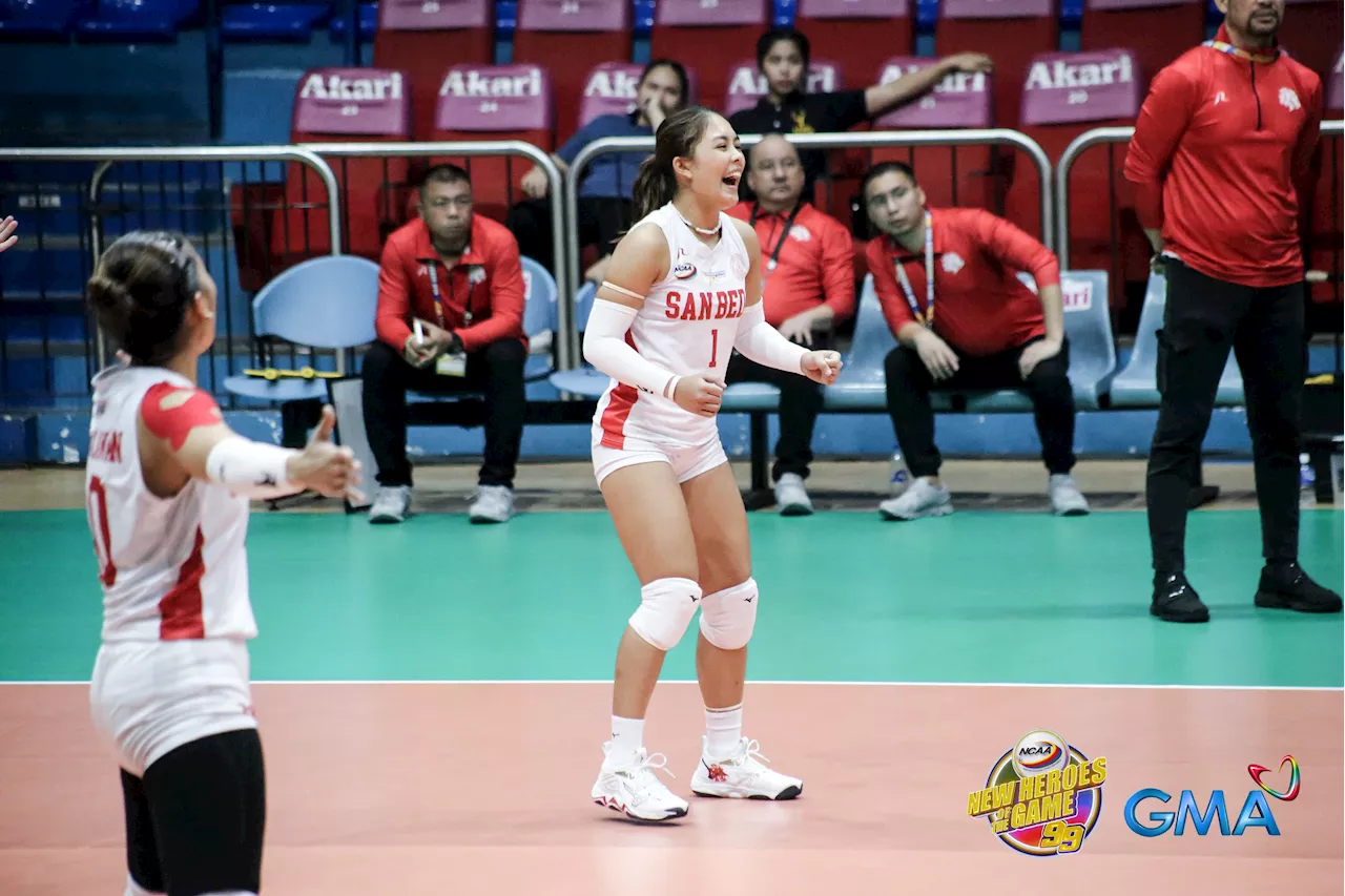 San Beda rookie Angel Habacon inspired by dad's presence in breakout game vs. San Sebastian