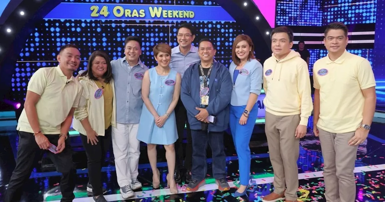 Team '24 Oras Weekend' takes home P200,000 grand prize in 'Family Feud'