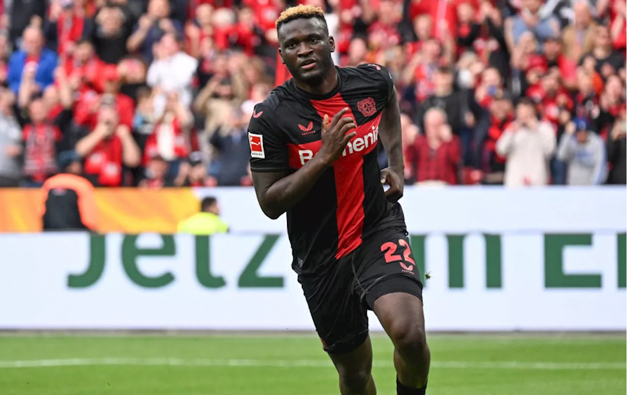 Boniface on target as Leverkusen wins first Bundesliga title in 40 years