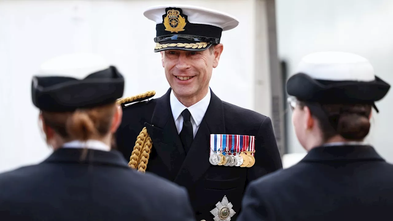 Prince Edward debuts birthday gift from brother King Charles