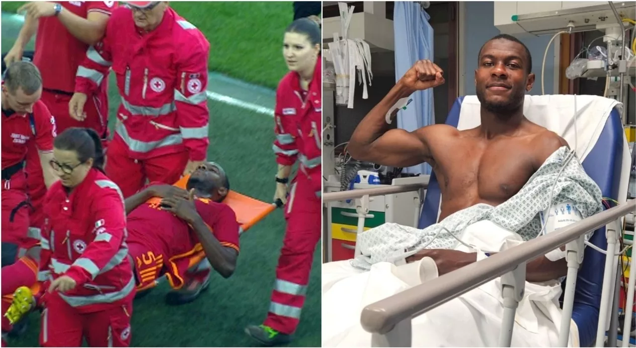 Ndicka, come sta dopo il malore in campo: infarto escluso, cosa ha evidenziato la tac. De Rossi in serata in o