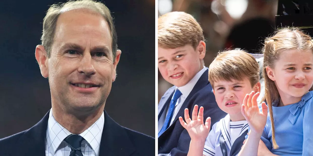 Prince Edward and Duchess Sophie Are Reportedly 'Role Models' For William and Kate's Kids