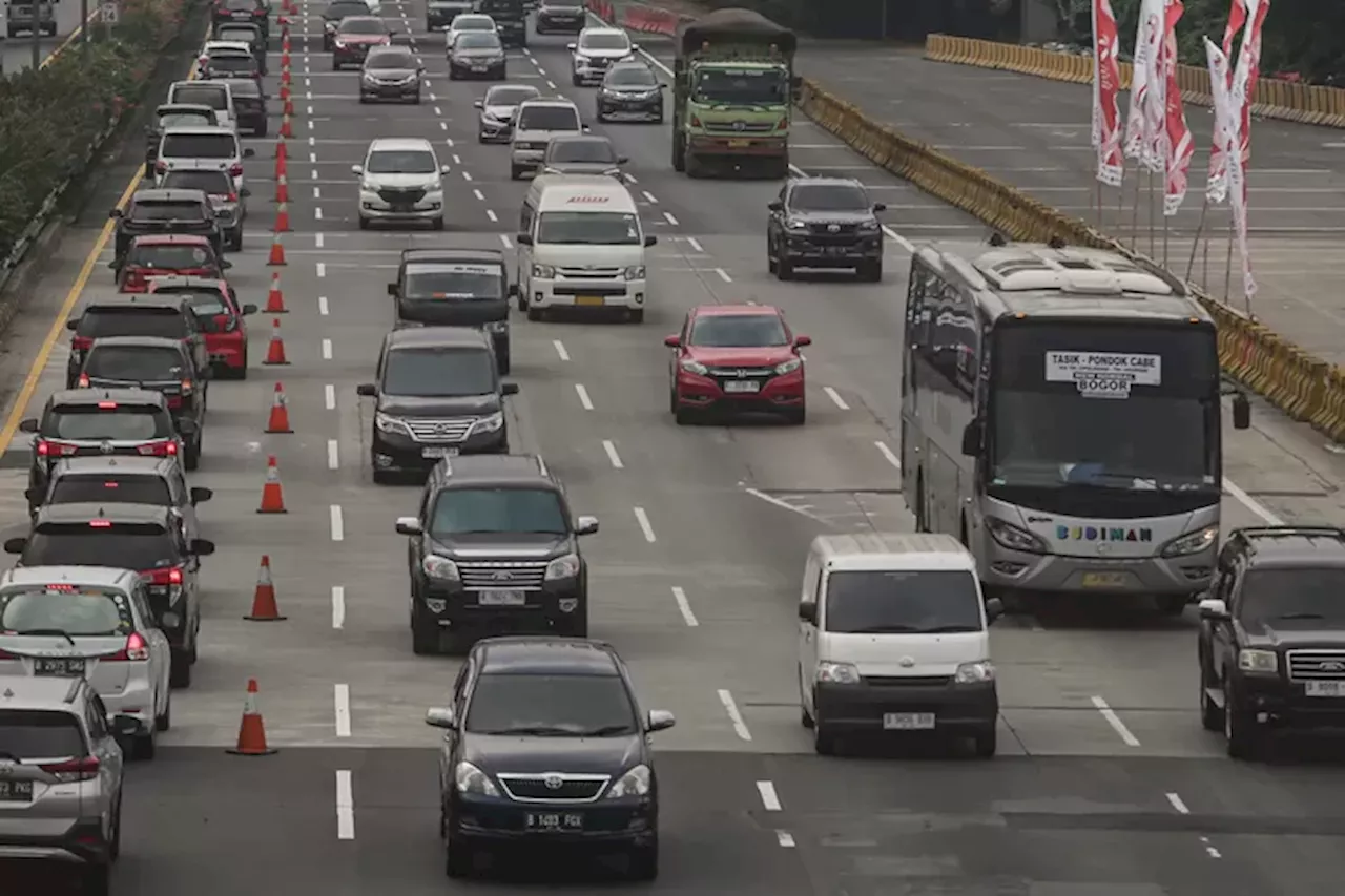 Atas Diskresi Kepolisian, Jasa Marga Berlakukan Contraflow Arah Ciawi Ruas Tol Jagorawi