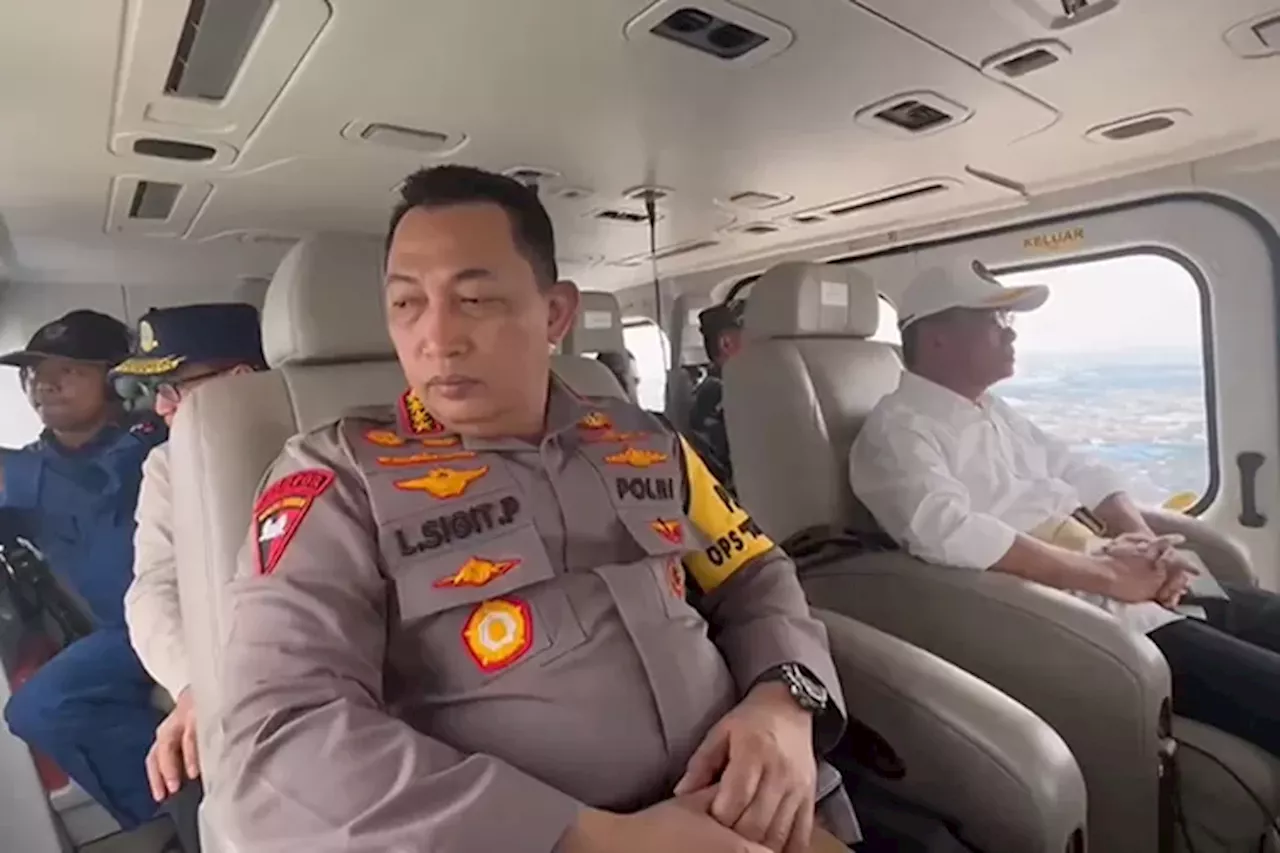 Kapolri-Panglima TNI, Menhub, Hingga Menko PMK Satu Helikopter Patroli Udara Cek Arus Balik