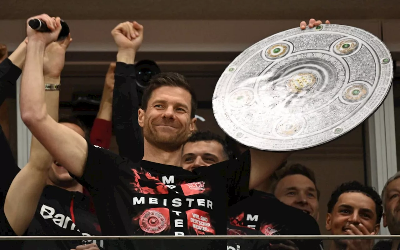 Xabi Alonso cita tamanho da conquista do Leverkusen: 'Especial demais'