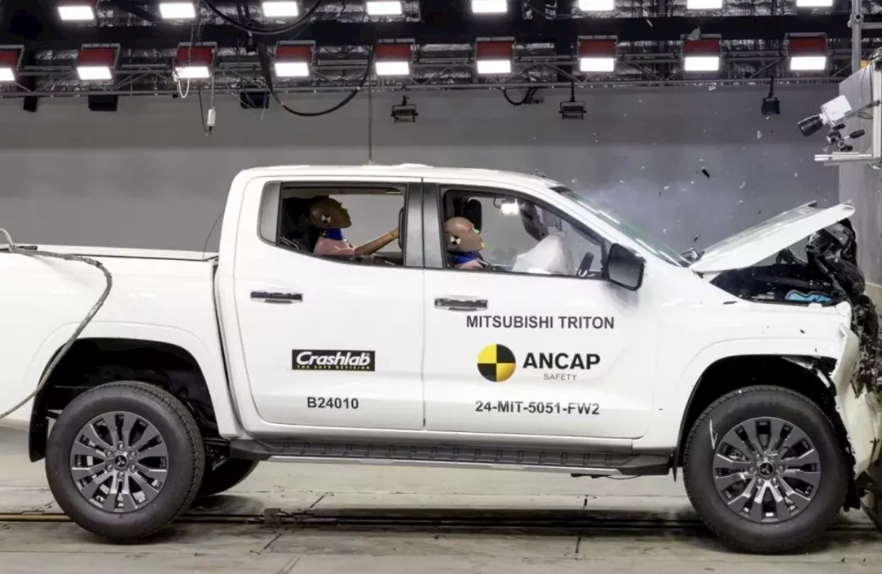 Selamat! Mitsubishi Triton Dapat Bintang 5 dari ANCAP