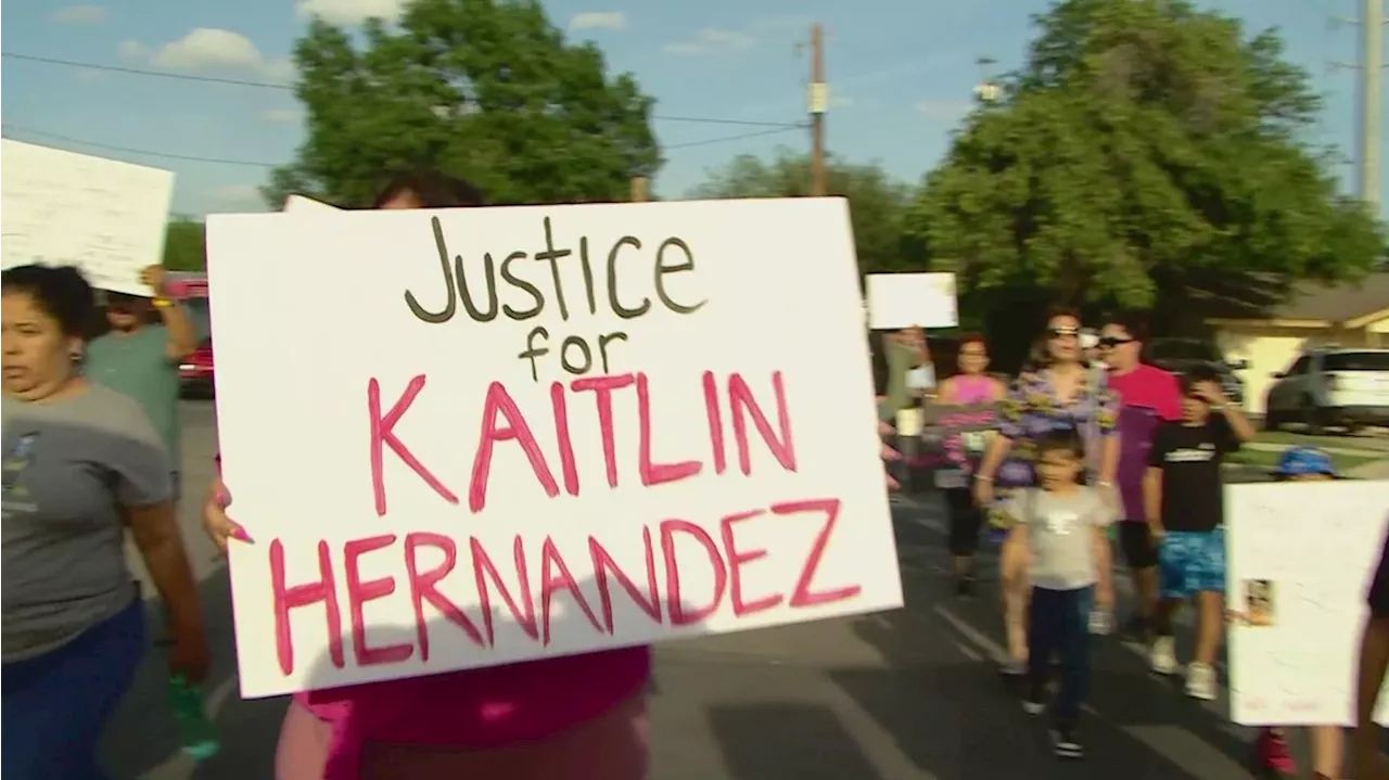 Family holds second march in honor of murdered 17-year-old Kaitlin Hernandez