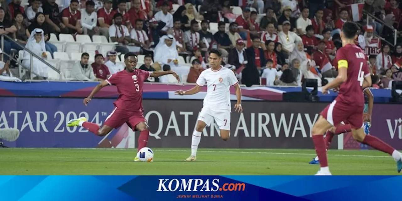 Hasil Timnas U23 Indonesia Vs Qatar: Penalti, 2 Kartu Merah, Garuda Kalah