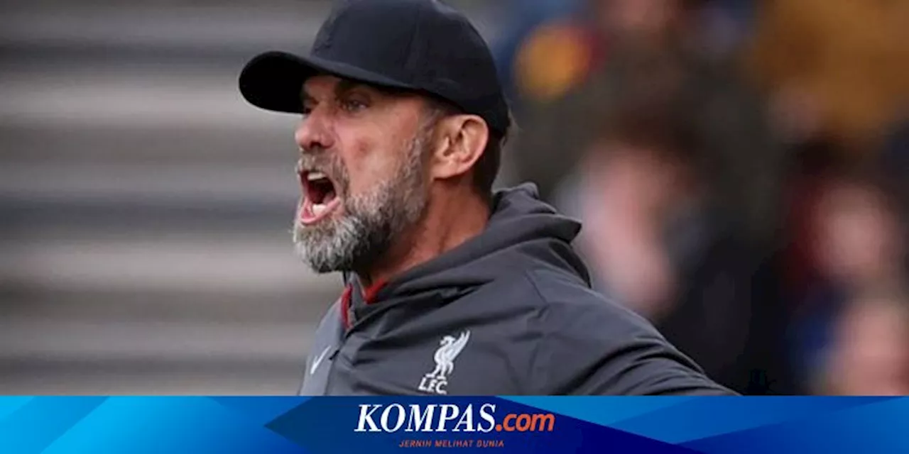 Liverpool Kalah Lagi di Anfield, Klopp Merasa seperti Sampah