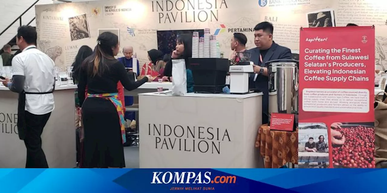 Kopi Indonesia Tampil pada Pameran Kopi Terbesar di Inggris dan Eropa