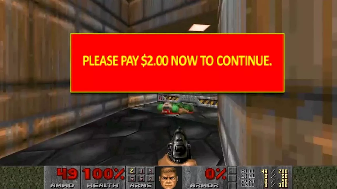 Someone Created a Version of Doom Filled with Microtransactions