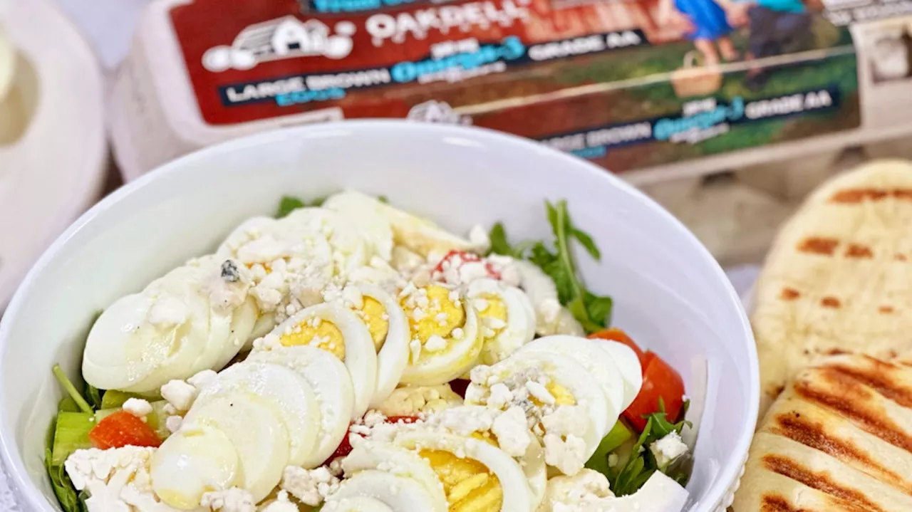 Cooking with Chef Bryan - Egg and Arugula Salad with Lemon Vinaigrette