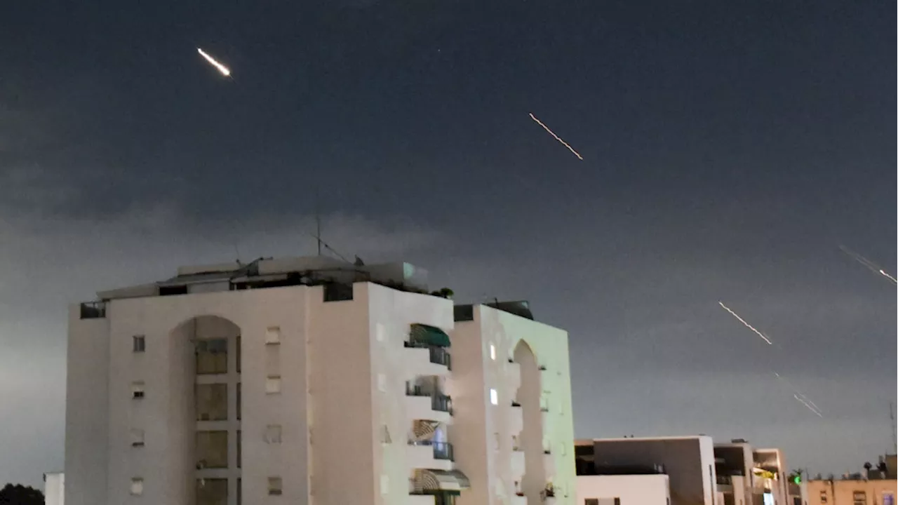 Israeli Iron Dome intercepts missiles fired from Iran