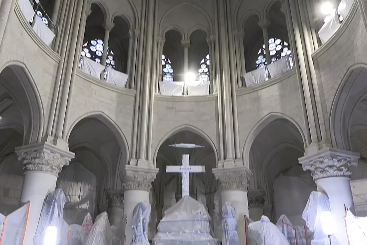 Cinq ans après l'incendie, Notre-Dame de Paris retrouve de sa splendeur