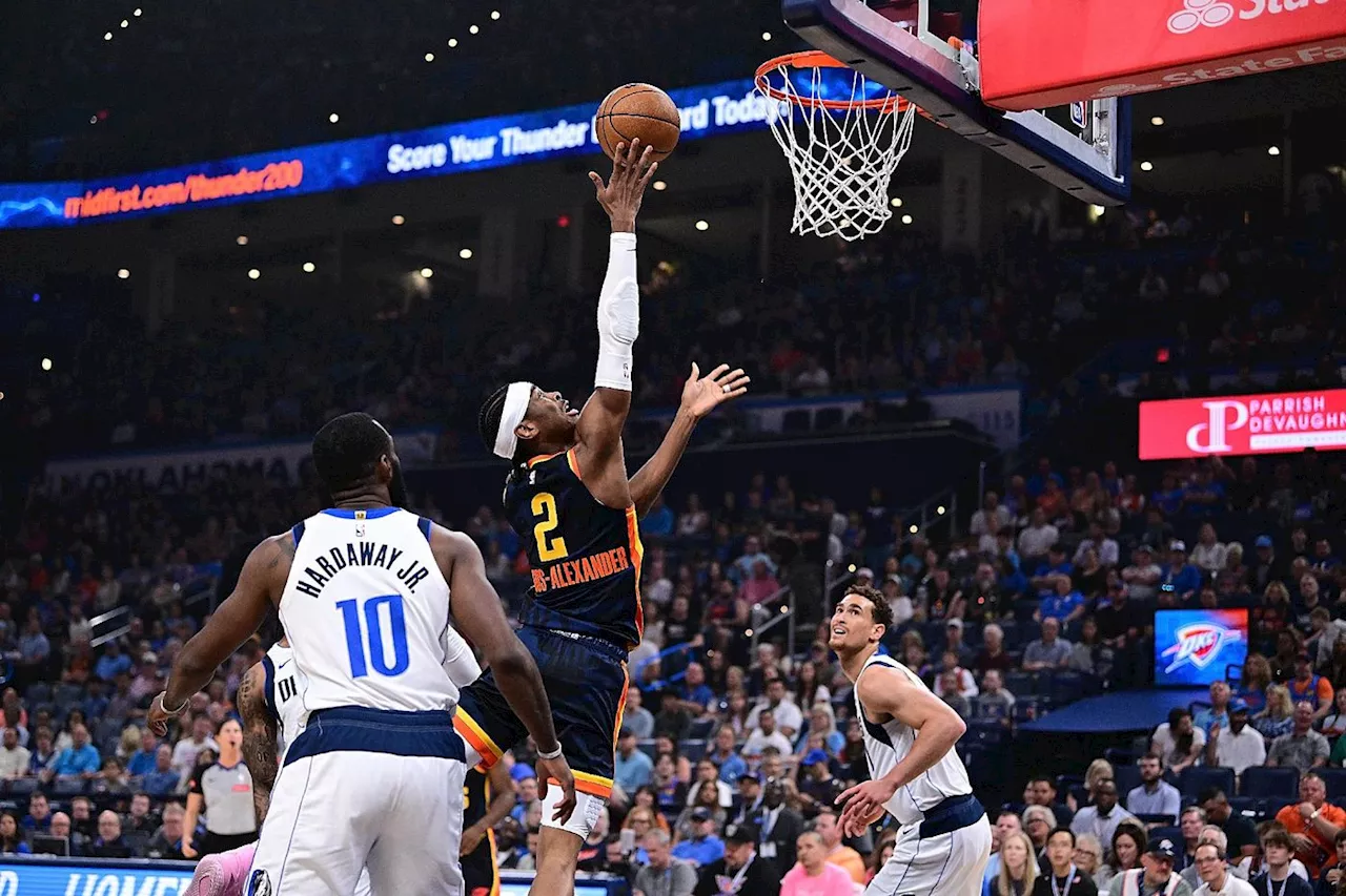 NBA: le Thunder finit en tête à l'Ouest, les Lakers de LeBron James à un match des play-offs