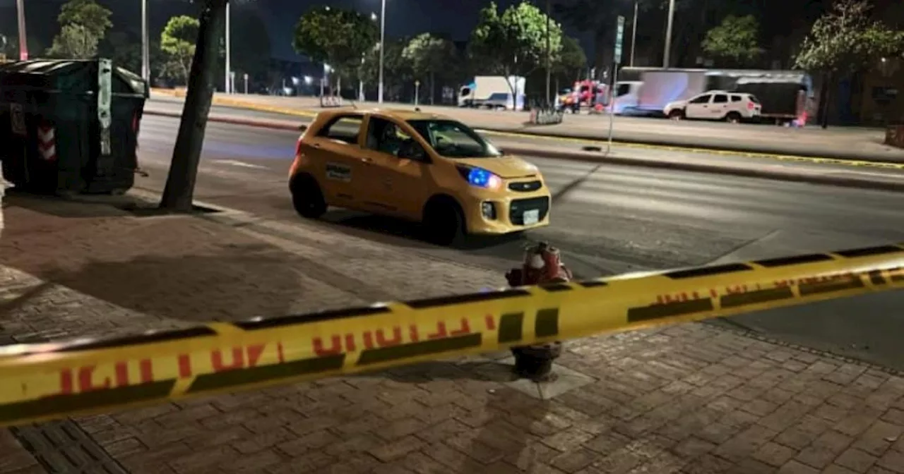 Cuerpo sin vida fue dejado dentro de un taxi en Bogotá