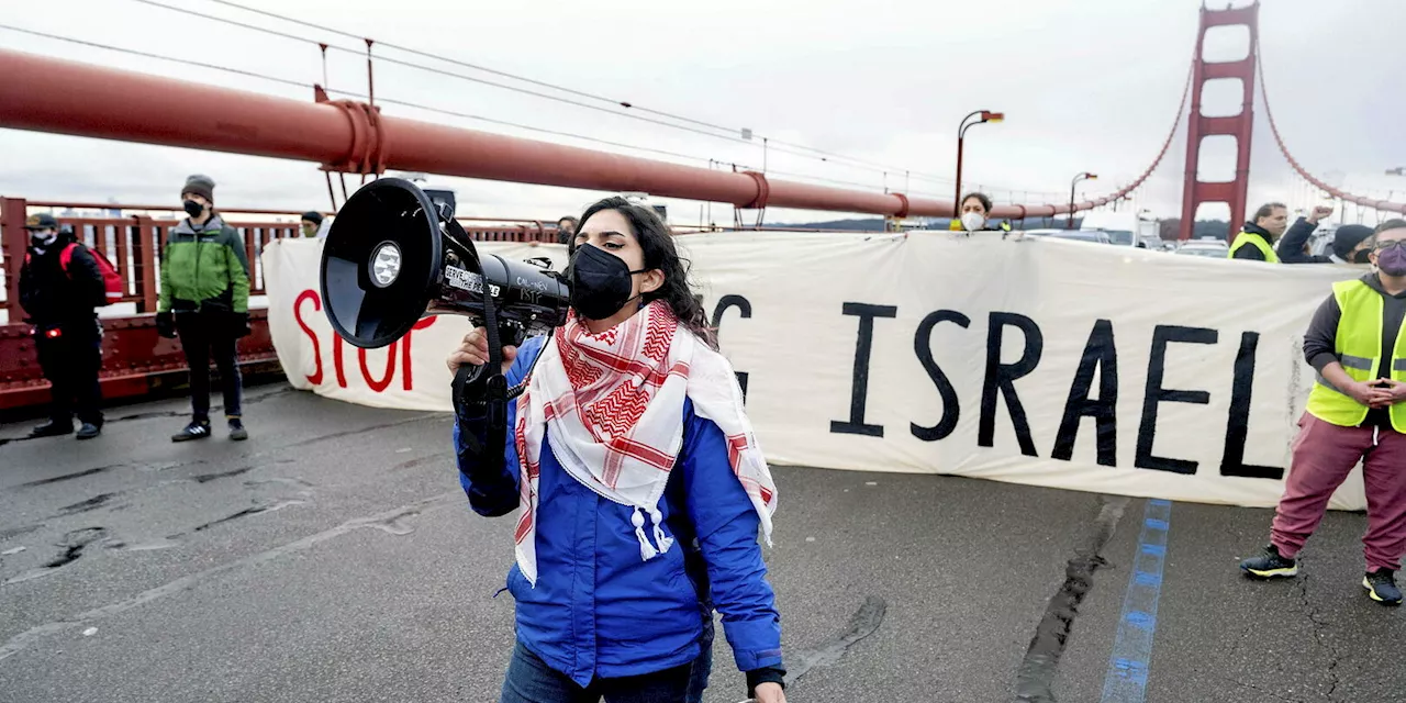 Des manifestants pro-palestiniens bloquent le Golden Gate pendant 5 heures