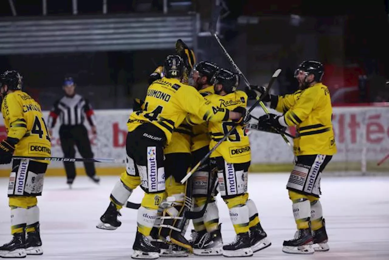 Rouen s'adjuge un 18e titre de Ligne Magnus après avoir battu Bordeaux lors du match 6