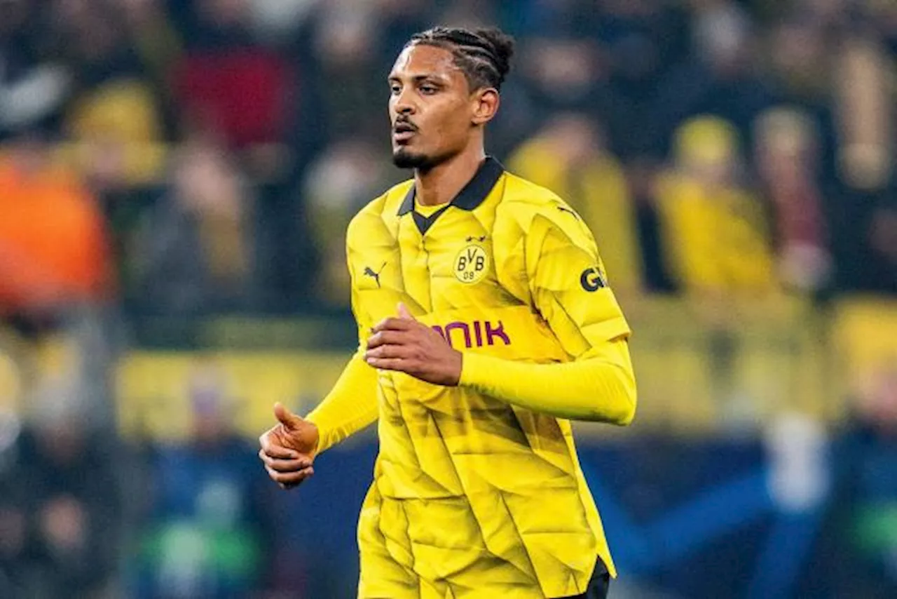 Sébastien Haller (Dortmund) forfait contre l'Atlético en Ligue des champions