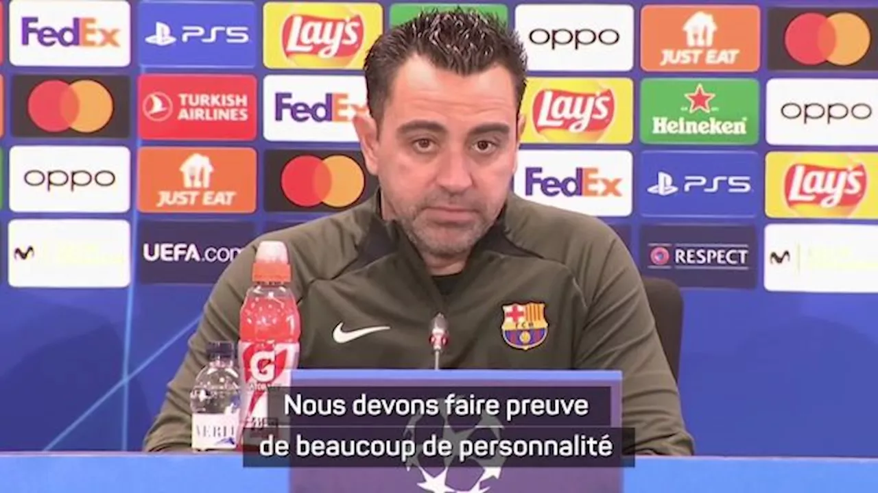 Xavi avant Barça-PSG : « Un match similaire à celui de l'aller »