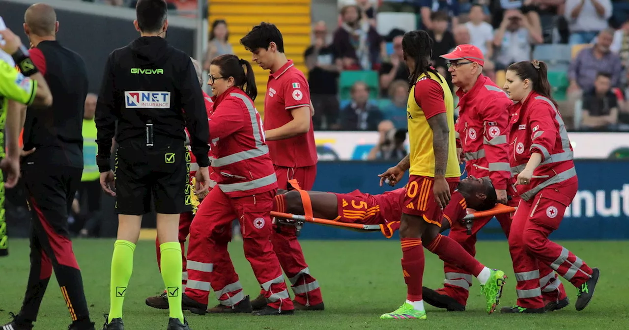 Evan N'Dicka, questa gomitata dietro al malore? Udinese-Roma, spunta il video