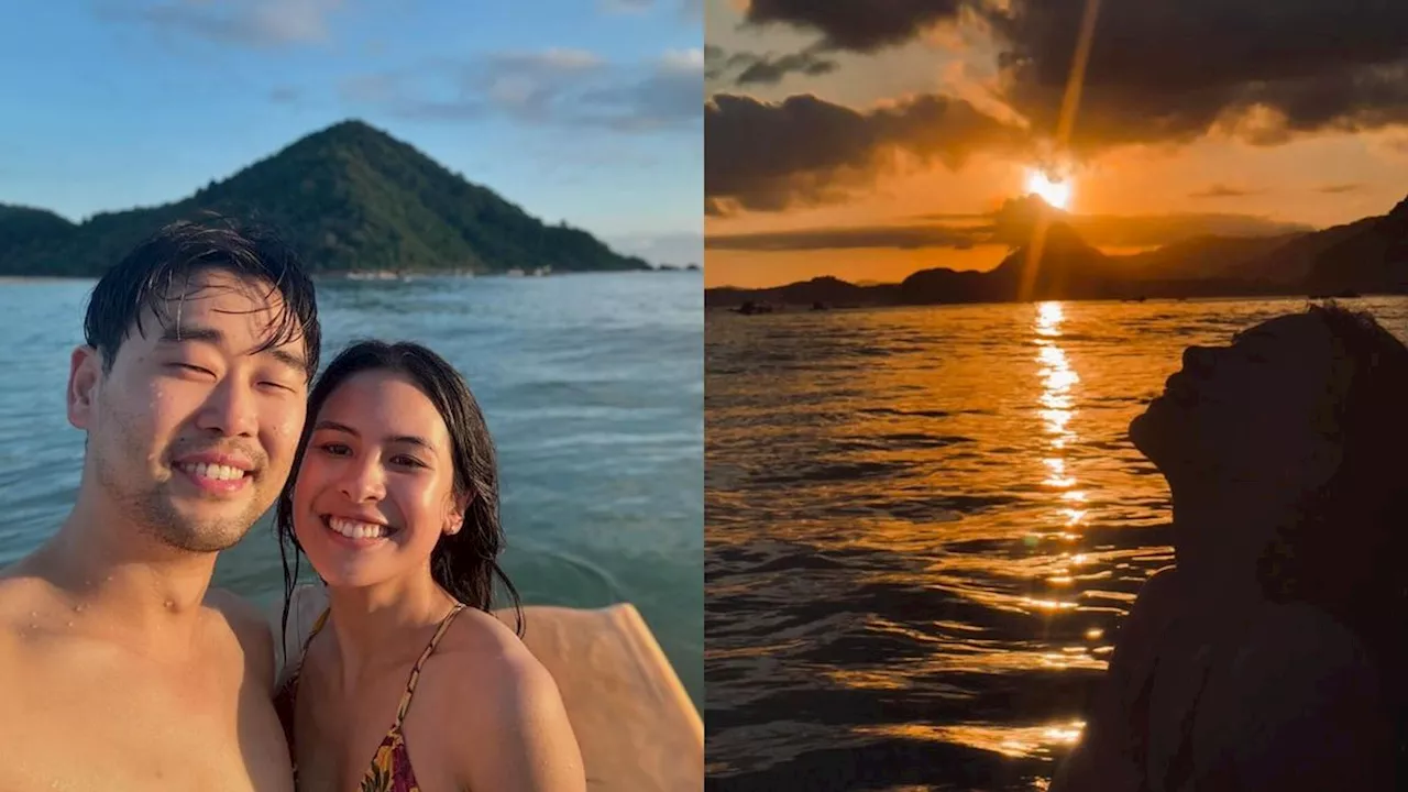 7 Potret Romantis Maudy Ayunda dan Jesse Choi di Lombok, Honeymoon Lagi