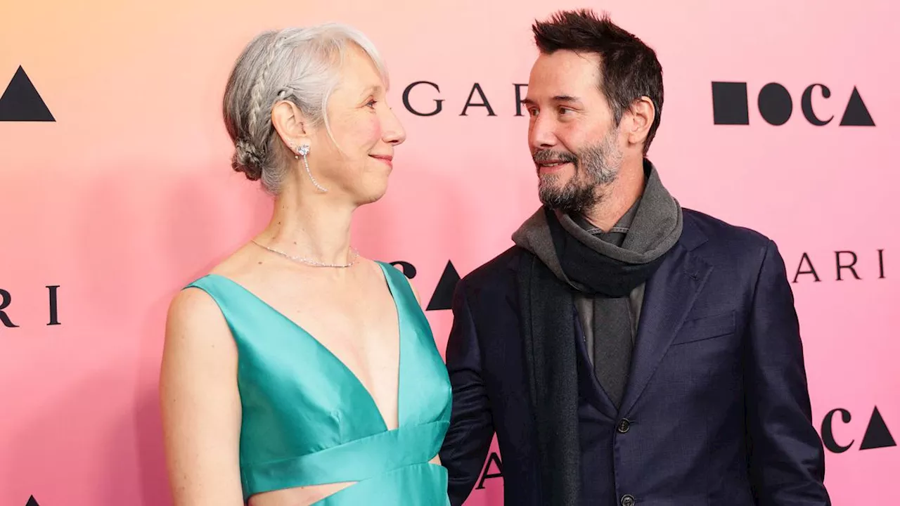 Keanu Reeves and Alexandra Grant Attend MOCA Gala 2024