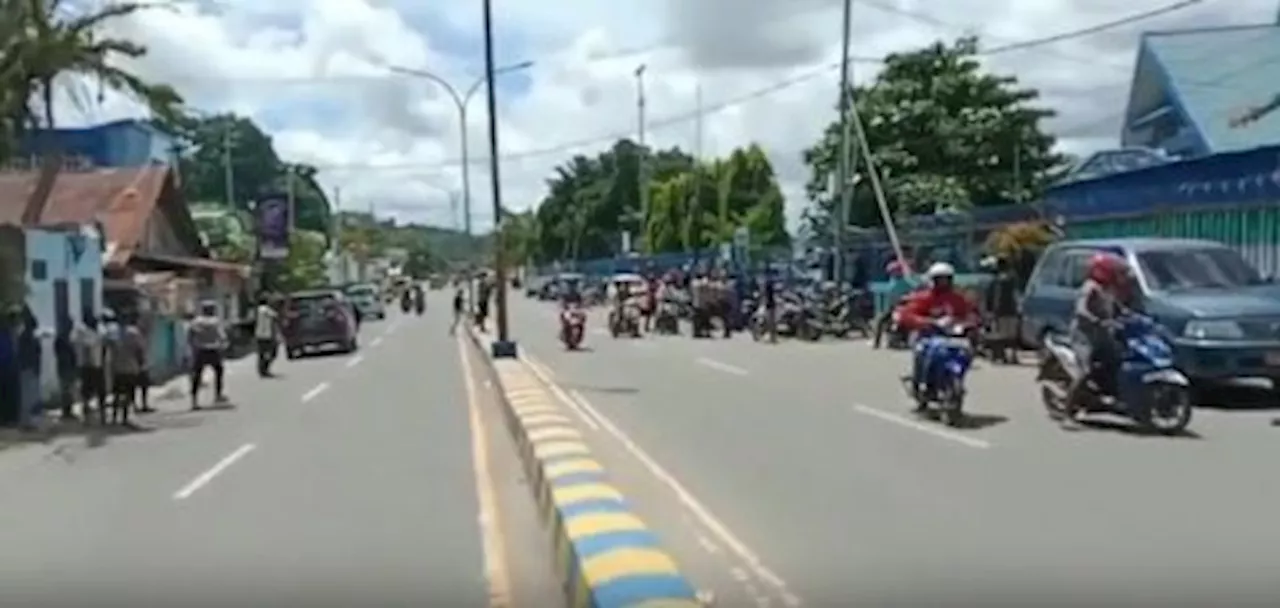 Diduga Salah Paham, Terjadi Bentrok Antara Brimob dan POM AL Lantamal IV Di Pelabuhan Sorong