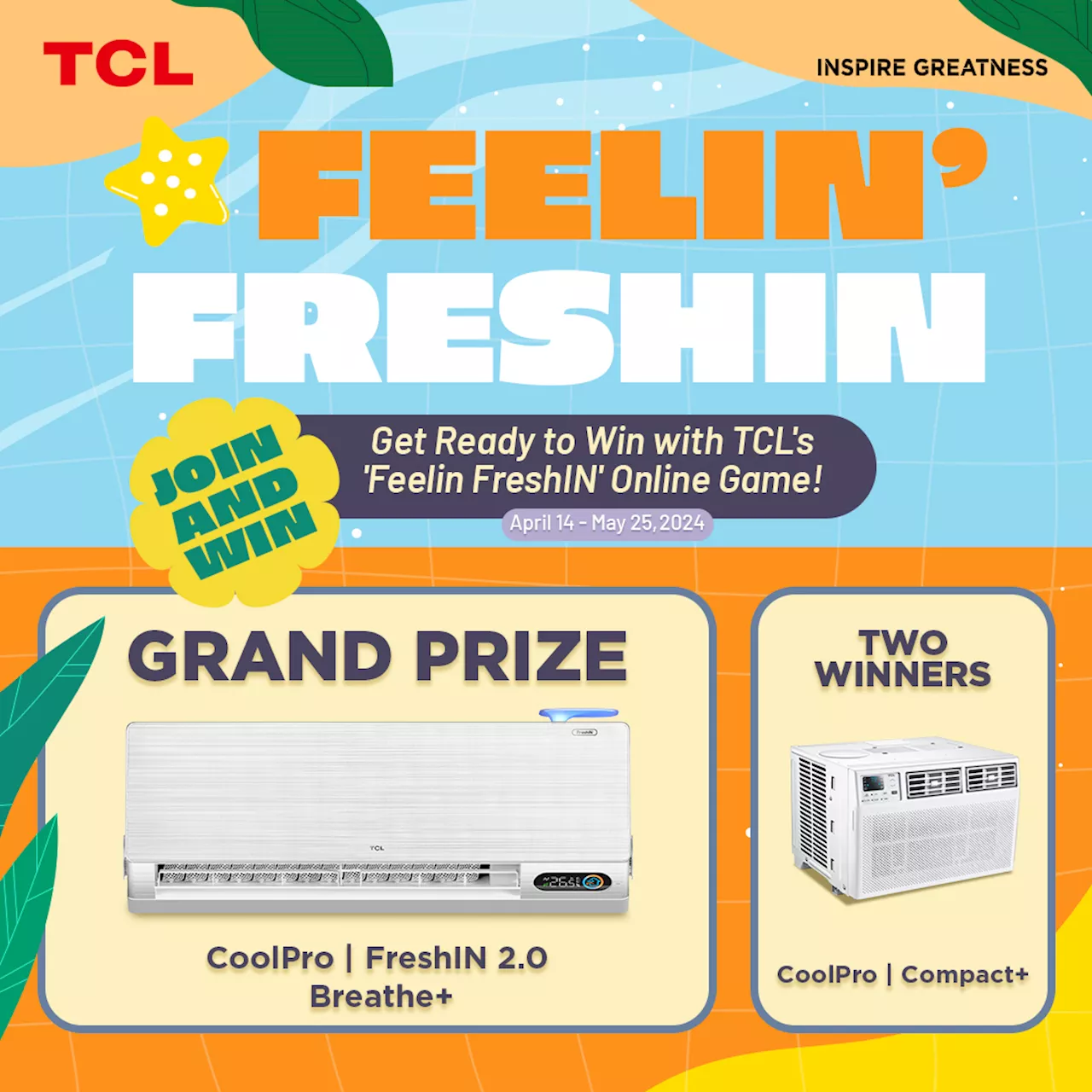 Game on, stay cool: Play TCL's Feelin' FreshIN' & Win