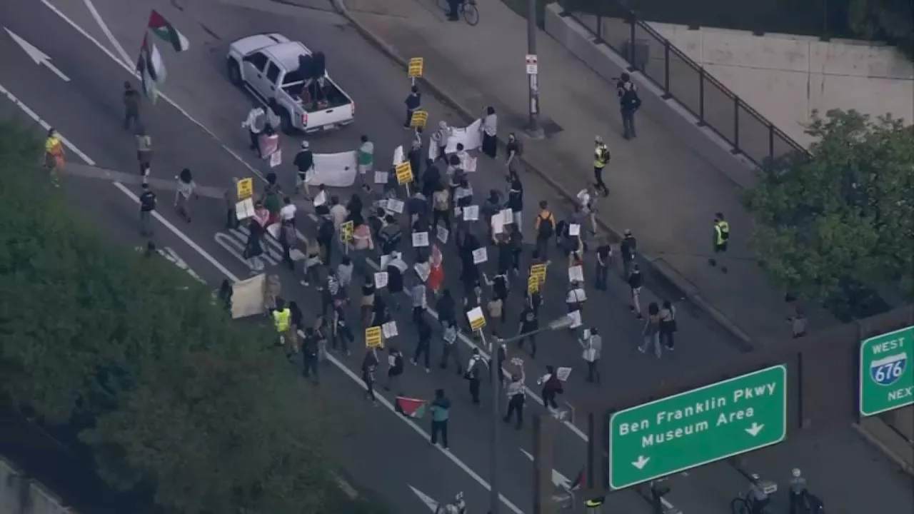 Pro-Palestinian Protesters Arrested in Philadelphia for Blocking Roads