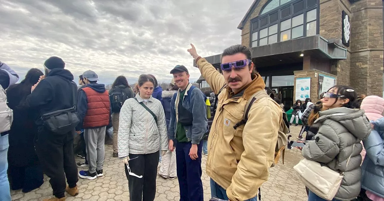 Friends' Once in a Lifetime Solar Eclipse View Ruined at Niagara Falls