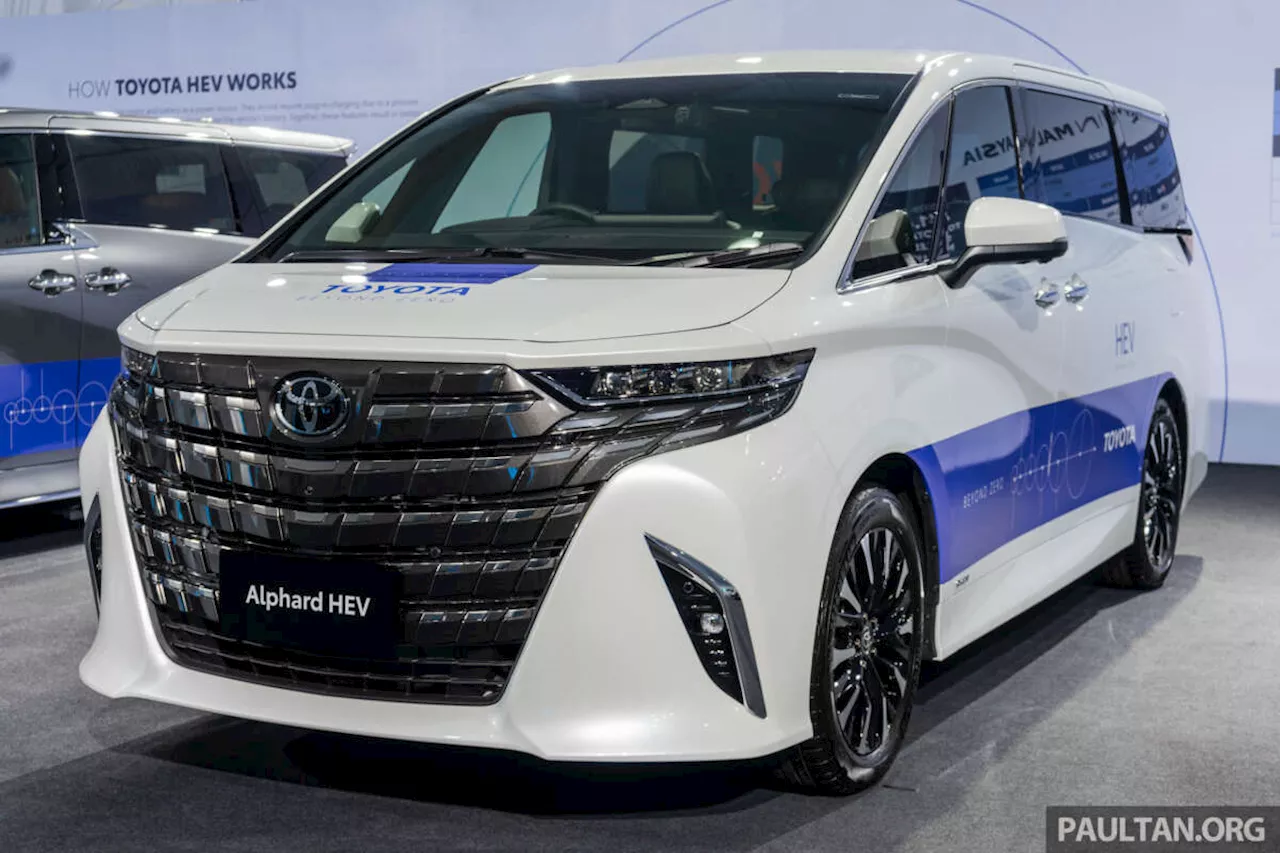 Toyota Alphard Hybrid and Vellfire Hybrid previewed at UMWT’s Beyond Zero event