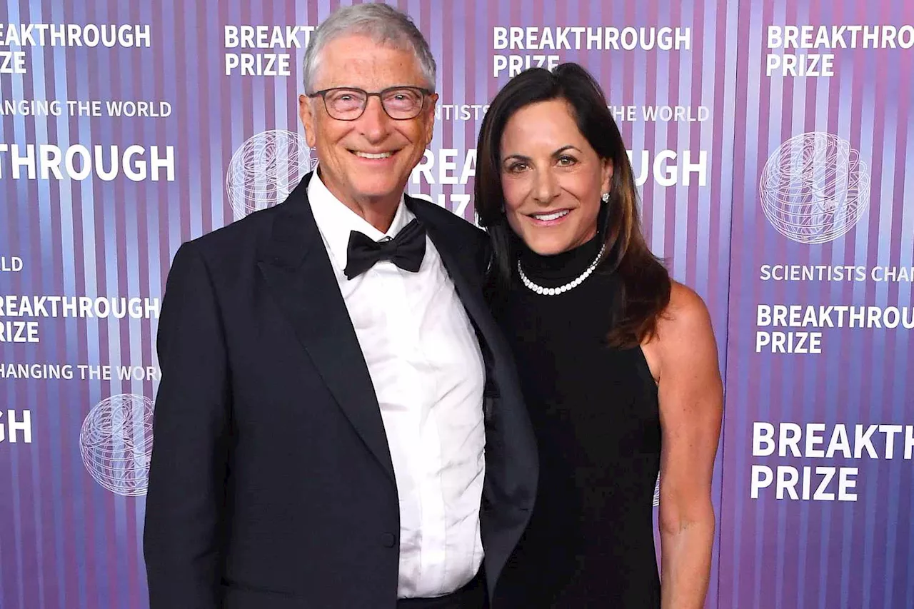 Bill Gates and Girlfriend Paula Hurd Coordinate in Black Tie Best for Their Red Carpet Debut