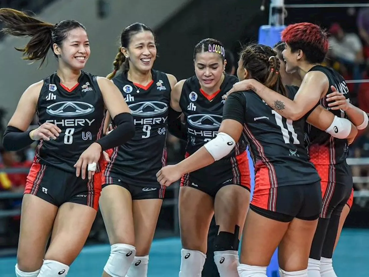 PLDT, Chery Tiggo collide in crucial PVL match