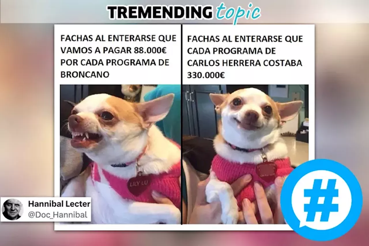 '–Qué bonito el perro, ¿cómo se llama? –Ministerio de Vivienda –¿Muerde? –Qué va, no hace nada'