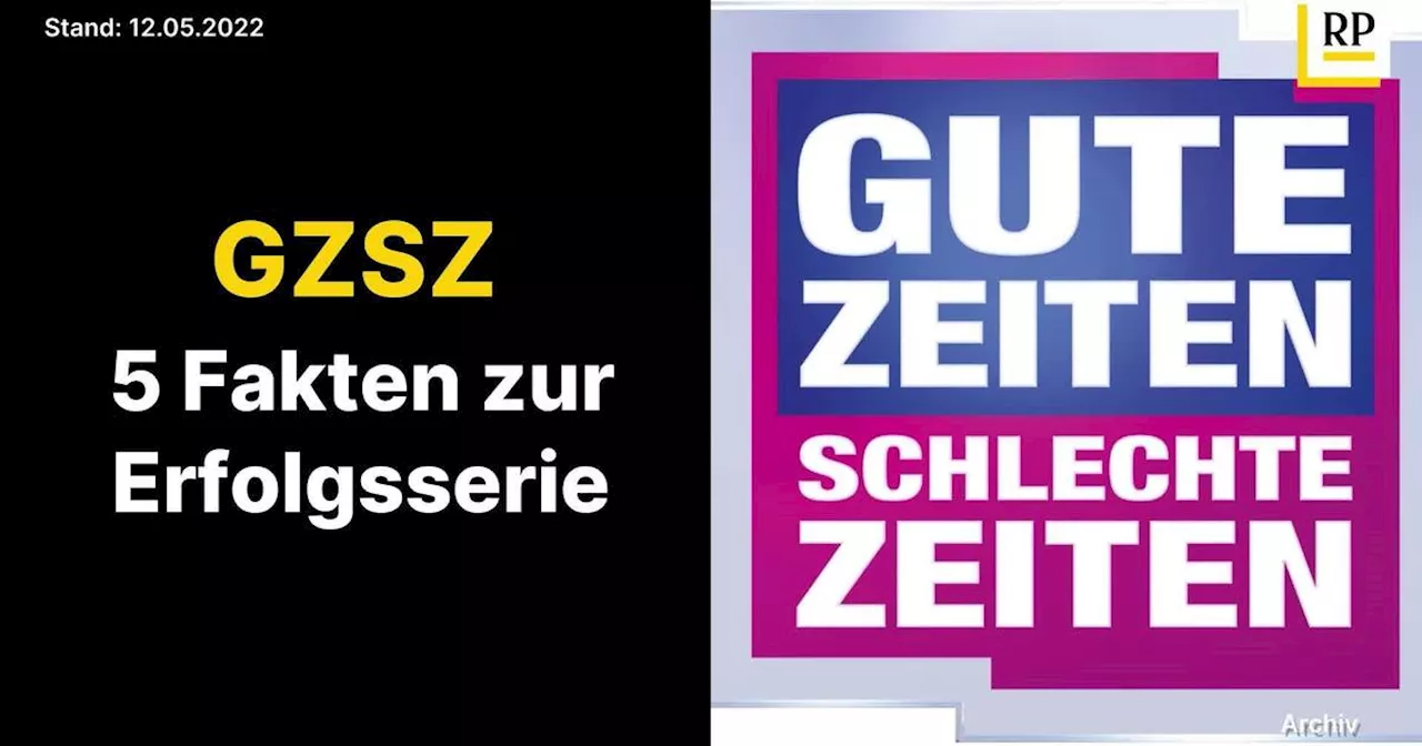 Video: Fakten zur RTL-Serie „Gute Zeiten, schlechte Zeiten“ (GZSZ)