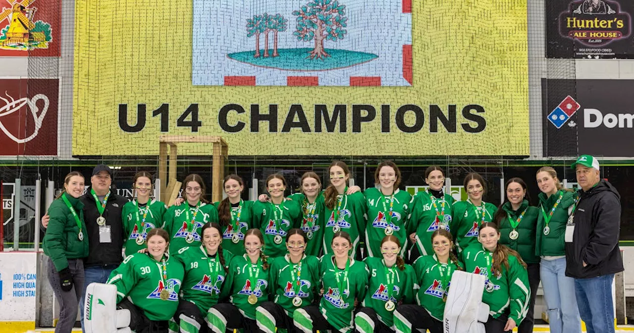 P.E.I. Wave Makes History with Eastern Canadian Ringette Championship Win