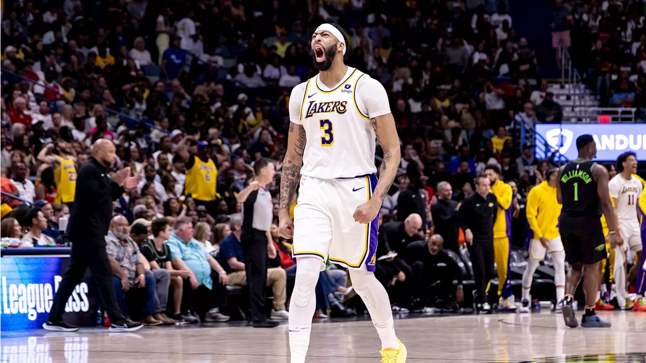 Lakers’ Anthony Davis Has ‘No Doubt’ About Play-In Tournament Status After Back Injury