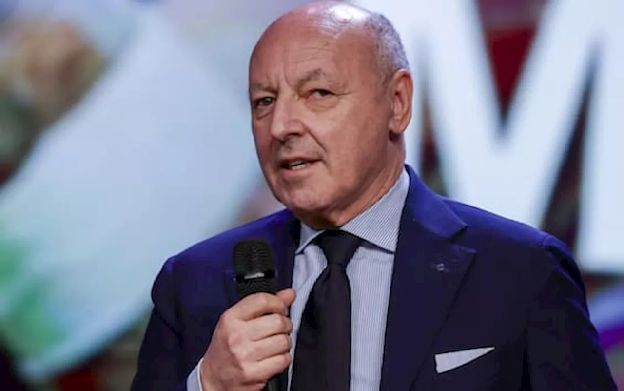 Marotta: 'Futuro economico Inter positivo, spero Zhang vada avanti'