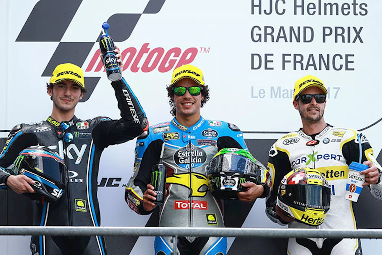 Le Mans: Franco Morbidelli triumphiert, Lüthi Dritter