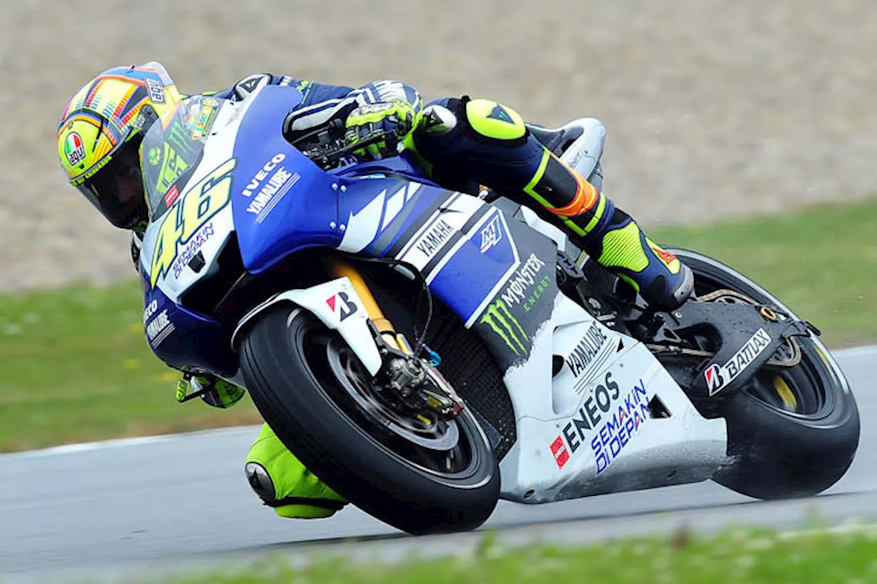 Valentino Rossi (Rang 2): «Ein guter Trainingstag»