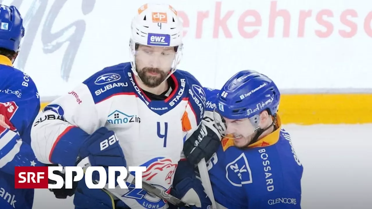 ZSC Lions gehen als Favorit in den Final gegen Lausanne