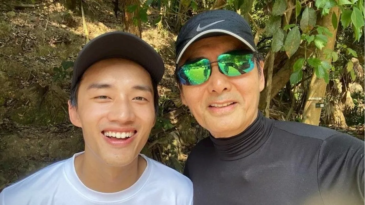 Malaysian Actor Jack Tan Goes Jogging with Hong Kong Superstar Chow Yun Fat